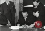 Image of British and French officials Europe, 1962, second 37 stock footage video 65675062504