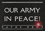 Standbild United States Army Friedenszeiten Leistungen United States USA, 1934, aus Sekunde 1 historischem Filmmaterial Videoclip 65675062506