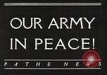 Standbild United States Army Friedenszeiten Leistungen United States USA, 1934, aus Sekunde 6 historischem Filmmaterial Videoclip 65675062506
