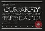 Standbild United States Army Friedenszeiten Leistungen United States USA, 1934, aus Sekunde 8 historischem Filmmaterial Videoclip 65675062506