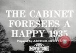 Immagine di Roosevelt del gabinetto United States USA, 1935, secondo 3 filmato di repertorio 65675062507