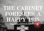 Immagine di Roosevelt del gabinetto United States USA, 1935, secondo 5 filmato di repertorio 65675062507
