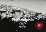 Image of football match Philadelphia Pennsylvania USA, 1955, second 4 stock footage video 65675062513
