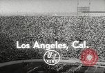 Image of football match Los Angeles California USA, 1955, second 3 stock footage video 65675062514