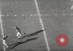 Image of football match Los Angeles California USA, 1955, second 43 stock footage video 65675062514