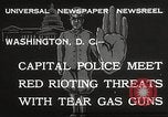 Image of hunger march activists Washington DC USA, 1932, second 7 stock footage video 65675062515