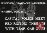 Image of hunger march activists Washington DC USA, 1932, second 8 stock footage video 65675062515