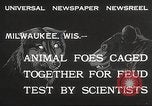 Image of animal foes Milwaukee Wisconsin USA, 1932, second 4 stock footage video 65675062516