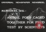 Image of animal foes Milwaukee Wisconsin USA, 1932, second 6 stock footage video 65675062516