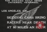 Immagine di Corsa in auto Los Angeles California USA, 1932, secondo 8 filmato di repertorio 65675062520