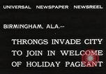 Image célébration en ville Birmingham Alabama USA, 1932, de la seconde 3 séquences d'archives historiques vidéo 65675062523