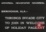 Image célébration en ville Birmingham Alabama USA, 1932, de la seconde 4 séquences d'archives historiques vidéo 65675062523