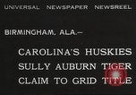 Image match de football Birmingham Alabama USA, 1932, de la seconde 1 séquences d'archives historiques vidéo 65675062524