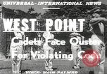 Image West Point cadets New York United States USA, 1951, de la seconde 19 séquences d'archives historiques vidéo 65675062525