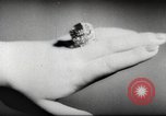 Image of international jewelery exhibition Spain, 1950, second 46 stock footage video 65675062534