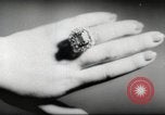 Image of international jewelery exhibition Spain, 1950, second 47 stock footage video 65675062534