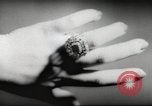 Image of international jewelery exhibition Spain, 1950, second 48 stock footage video 65675062534