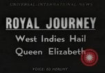 Image of Queen Elizabeth II Jamaica, 1953, second 1 stock footage video 65675062537