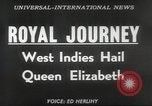 Image of Queen Elizabeth II Jamaica, 1953, second 5 stock footage video 65675062537