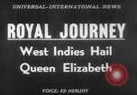 Image of Queen Elizabeth II Jamaica, 1953, second 6 stock footage video 65675062537
