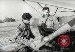 Image of crash landing of airplane Germany, 1953, second 6 stock footage video 65675062539