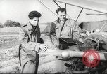 Image of crash landing of airplane Germany, 1953, second 9 stock footage video 65675062539