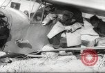 Image of crash landing of airplane Germany, 1953, second 19 stock footage video 65675062539