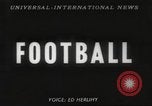 Image of football match Philadelphia Pennsylvania USA, 1953, second 1 stock footage video 65675062541