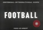 Image of football match Philadelphia Pennsylvania USA, 1953, second 3 stock footage video 65675062541
