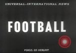 Image of football match Philadelphia Pennsylvania USA, 1953, second 4 stock footage video 65675062541