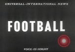 Image of football match Philadelphia Pennsylvania USA, 1953, second 5 stock footage video 65675062541