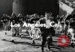 Image of football match Los Angeles California USA, 1953, second 1 stock footage video 65675062542