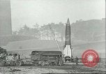 Standbild V-2 Raketen Deutschland, 1943, aus Sekunde 1 historischem Filmmaterial Videoclip 65675062545