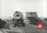 Image of A-4 missile towed for simulated launch at Test Stand 5 Peenemunde Germany, 1943, second 33 stock footage video 65675062547