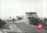 Image of A-4 missile towed for simulated launch at Test Stand 5 Peenemunde Germany, 1943, second 40 stock footage video 65675062547