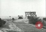 Image of A-4 missile towed for simulated launch at Test Stand 5 Peenemunde Germany, 1943, second 42 stock footage video 65675062547