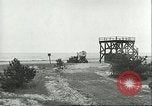 Image of A-4 missile towed for simulated launch at Test Stand 5 Peenemunde Germany, 1943, second 44 stock footage video 65675062547