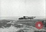 Image of A-4 missile towed for simulated launch at Test Stand 5 Peenemunde Germany, 1943, second 51 stock footage video 65675062547