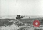 Image of A-4 missile towed for simulated launch at Test Stand 5 Peenemunde Germany, 1943, second 57 stock footage video 65675062547