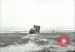 Image of A-4 missile towed for simulated launch at Test Stand 5 Peenemunde Germany, 1943, second 58 stock footage video 65675062547