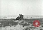 Image of A-4 missile towed for simulated launch at Test Stand 5 Peenemunde Germany, 1943, second 60 stock footage video 65675062547