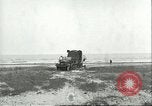 Image of A-4 missile towed for simulated launch at Test Stand 5 Peenemunde Germany, 1943, second 61 stock footage video 65675062547