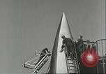 Standbild A-4 Raketen Peenemunde Deutschland, 1943, aus Sekunde 19 historischem Filmmaterial Videoclip 65675062548