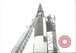 Standbild A-4 Rakete Ostvorpommern Deutschland, 1943, aus Sekunde 38 historischem Filmmaterial Videoclip 65675062549