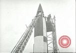 Standbild A-4 Rakete Ostvorpommern Deutschland, 1943, aus Sekunde 40 historischem Filmmaterial Videoclip 65675062549