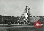 Standbild A-4 Rakete Peenemunde Deutschland, 1943, aus Sekunde 15 historischem Filmmaterial Videoclip 65675062550