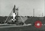 Standbild A-4 Rakete Peenemunde Deutschland, 1943, aus Sekunde 34 historischem Filmmaterial Videoclip 65675062550