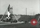 Standbild A-4 Rakete Peenemunde Deutschland, 1943, aus Sekunde 38 historischem Filmmaterial Videoclip 65675062550