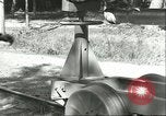 Image of German rocket technicians work on V-2 missile Blizna Poland, 1944, second 25 stock footage video 65675062552