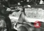Image of German rocket technicians work on V-2 missile Blizna Poland, 1944, second 32 stock footage video 65675062552